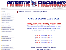 Tablet Screenshot of patfire.com